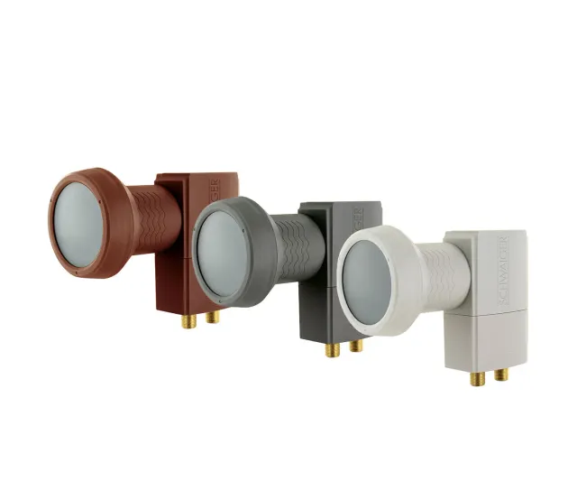 Schwaiger Sun Protect LNB Twin 2 utenti antracite
