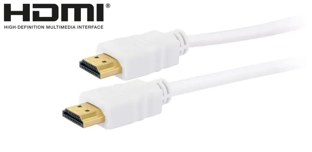 Schwaiger cavo HDMI High Speed Ethernet 1,5 m bianco 4K