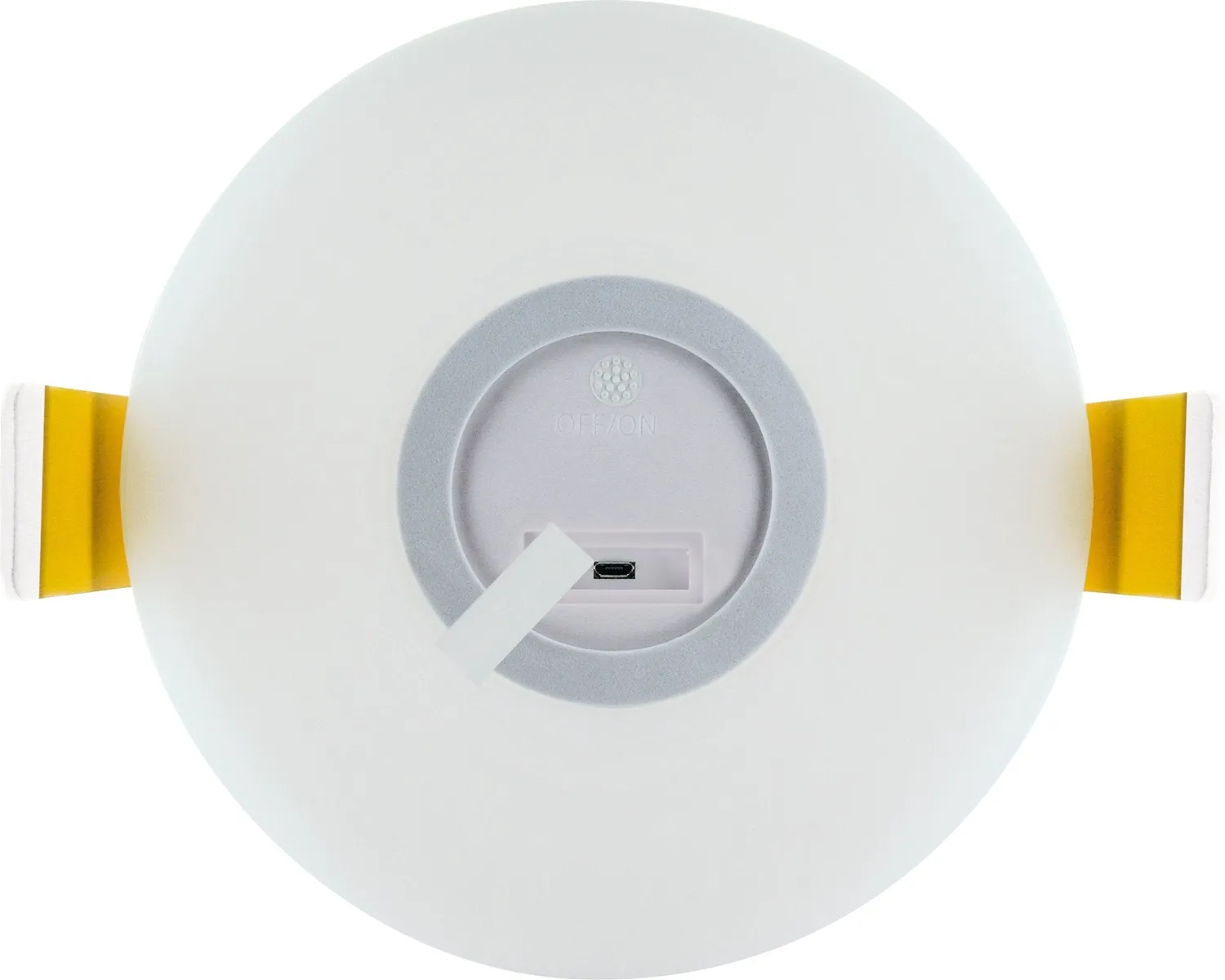 Schwaiger Lampada da tavolo LED RGB con speaker Bluetooth bianca
