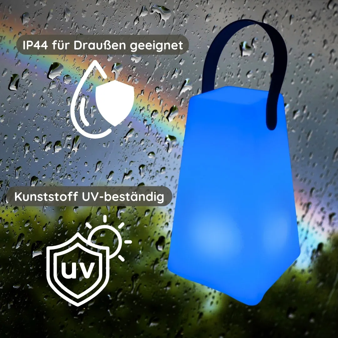 Schwaiger Lampada Solare Tavolo RGB IP44 con Telecomando