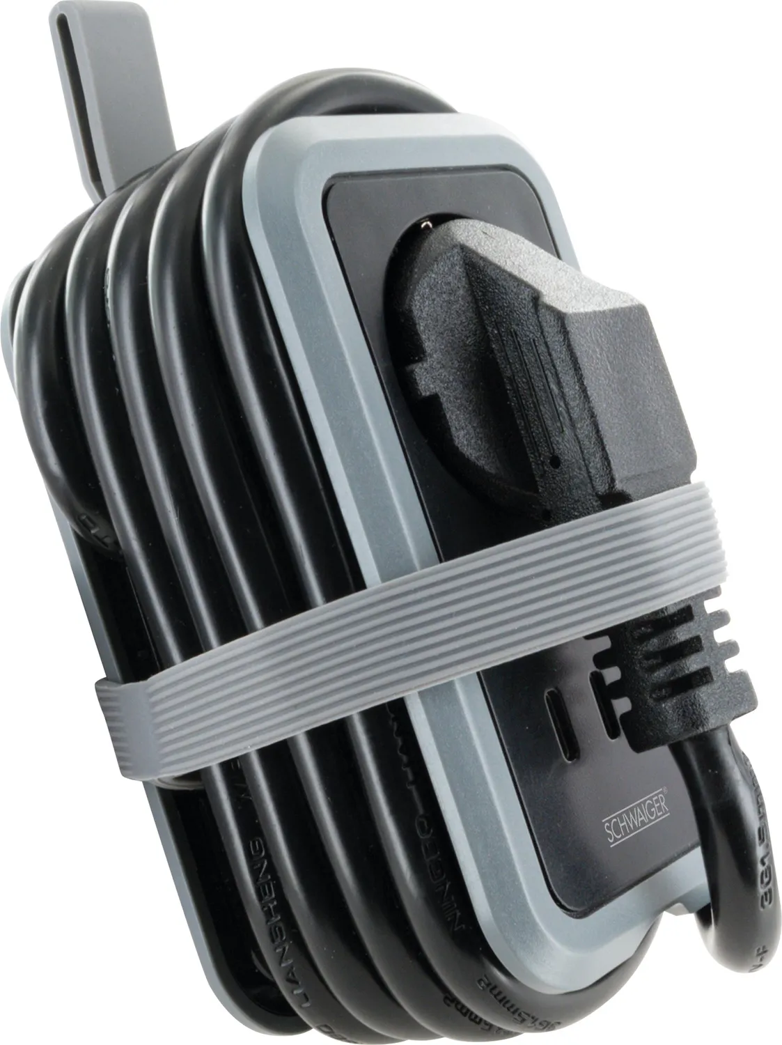 Schwaiger Presa Viaggio EU 4in1 USB-A USB-C 20W 1,4 m