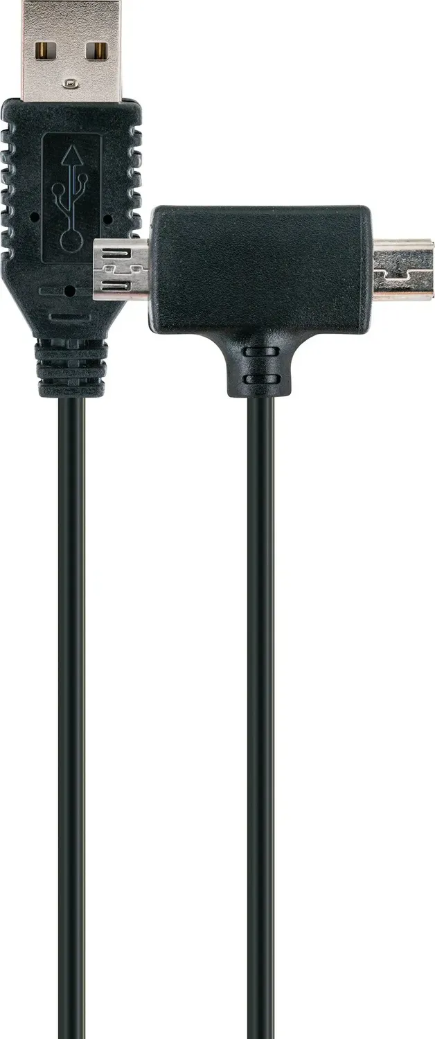 Schwaiger cavo USB 2.0 A Micro-B Mini-B 1 m