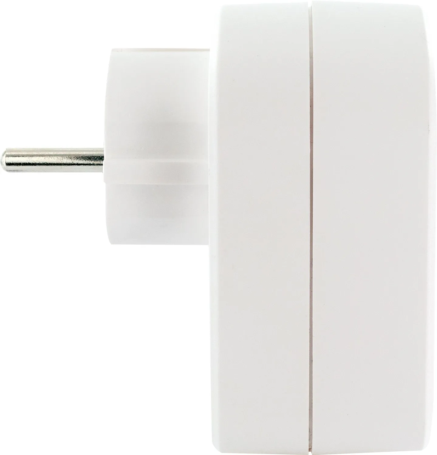 Schwaiger Caricatore 230V USB 2x USB-A presa passante