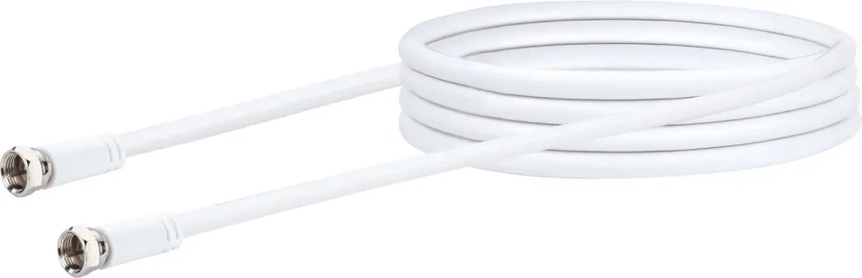 Schwaiger Cavo Antenna SAT 90dB Bianco 10 m F-F