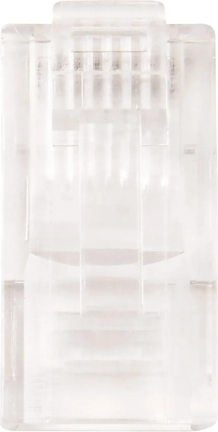 SCHWAIGER Spine Western RJ45 8P8C Set 4 Pezzi Trasparenti