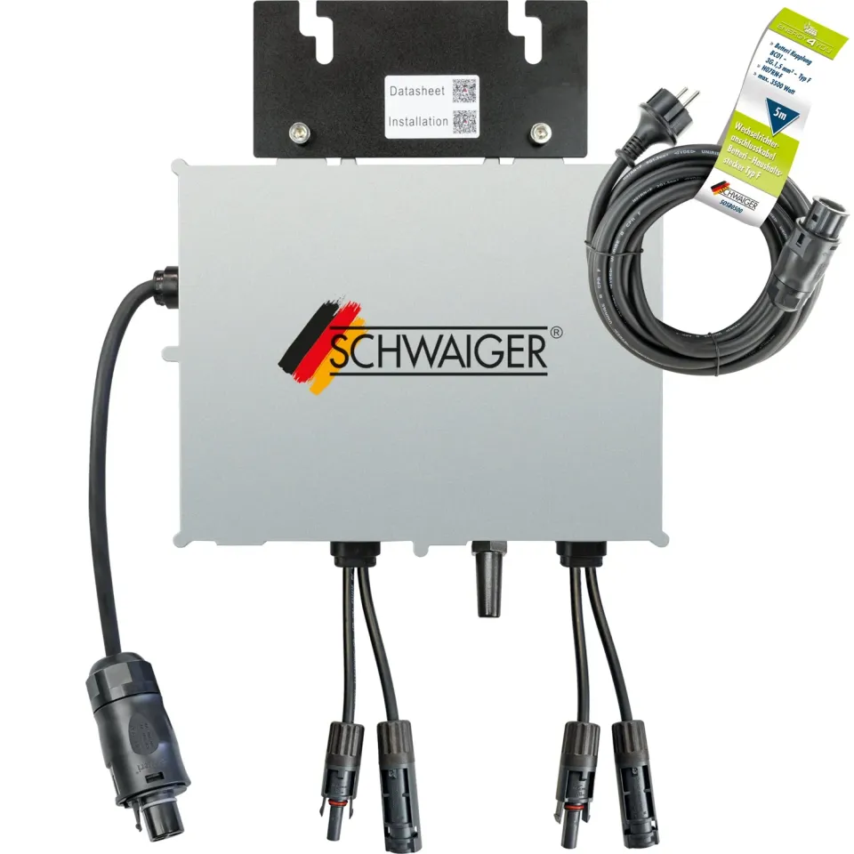 Schwaiger/NEP inverter solare 800W con WiFi
