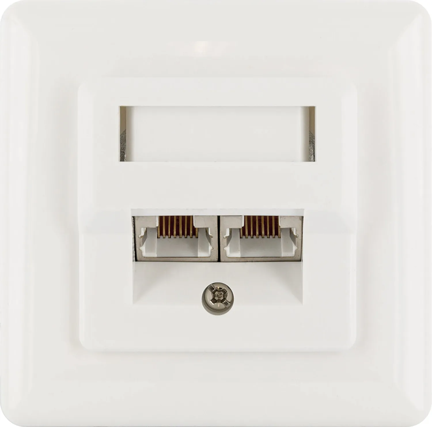 SCHWAIGER Presa di Rete CAT 5e 2x RJ45 da parete