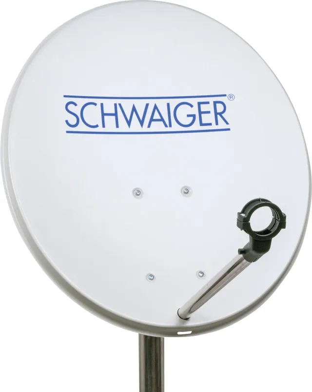 SCHWAIGER Parabola Acciaio 55 cm Grigio Chiaro