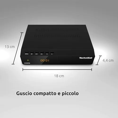 TechniSat HD-S 261 ricevitore satellitare HD HDMI