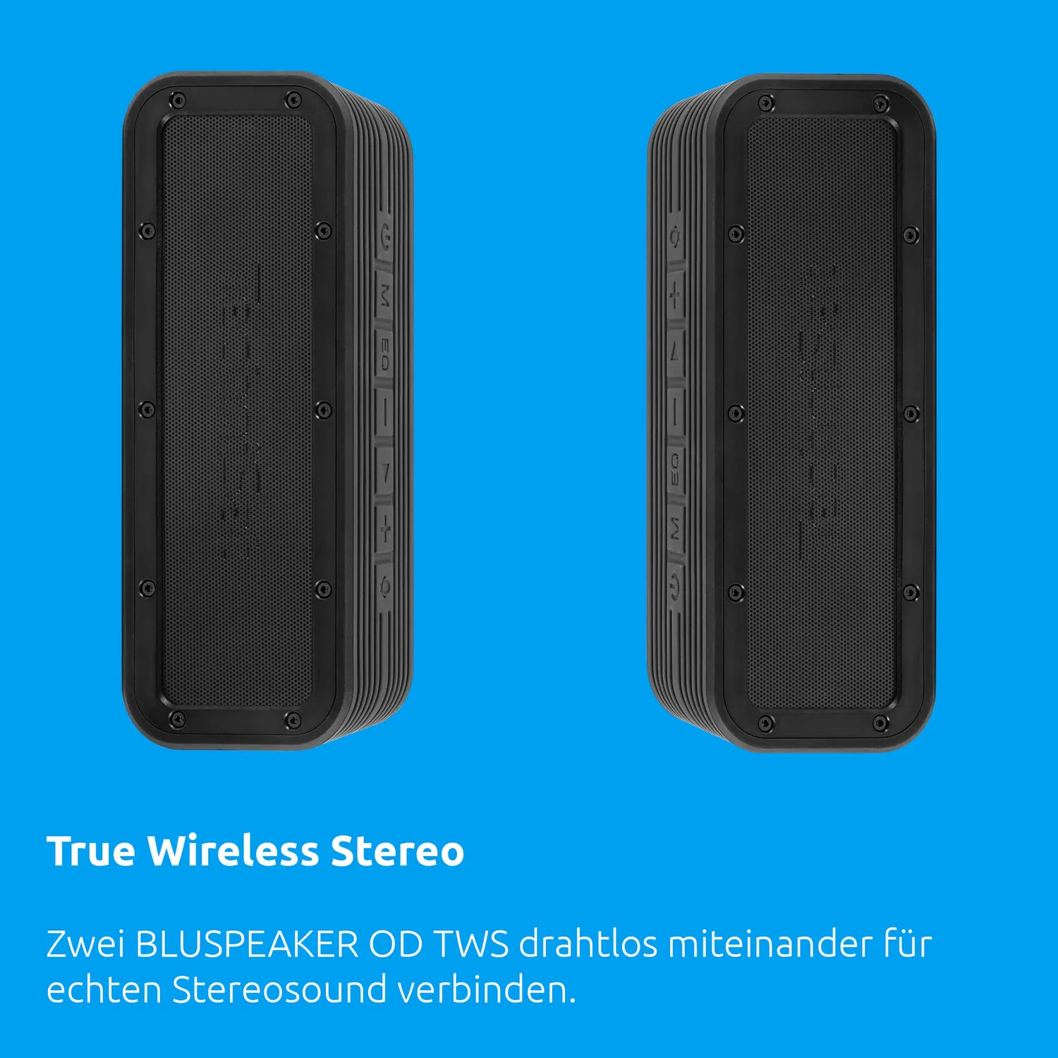 TechniSat BluSpeaker OD TWS altoparlante Bluetooth nero 30W