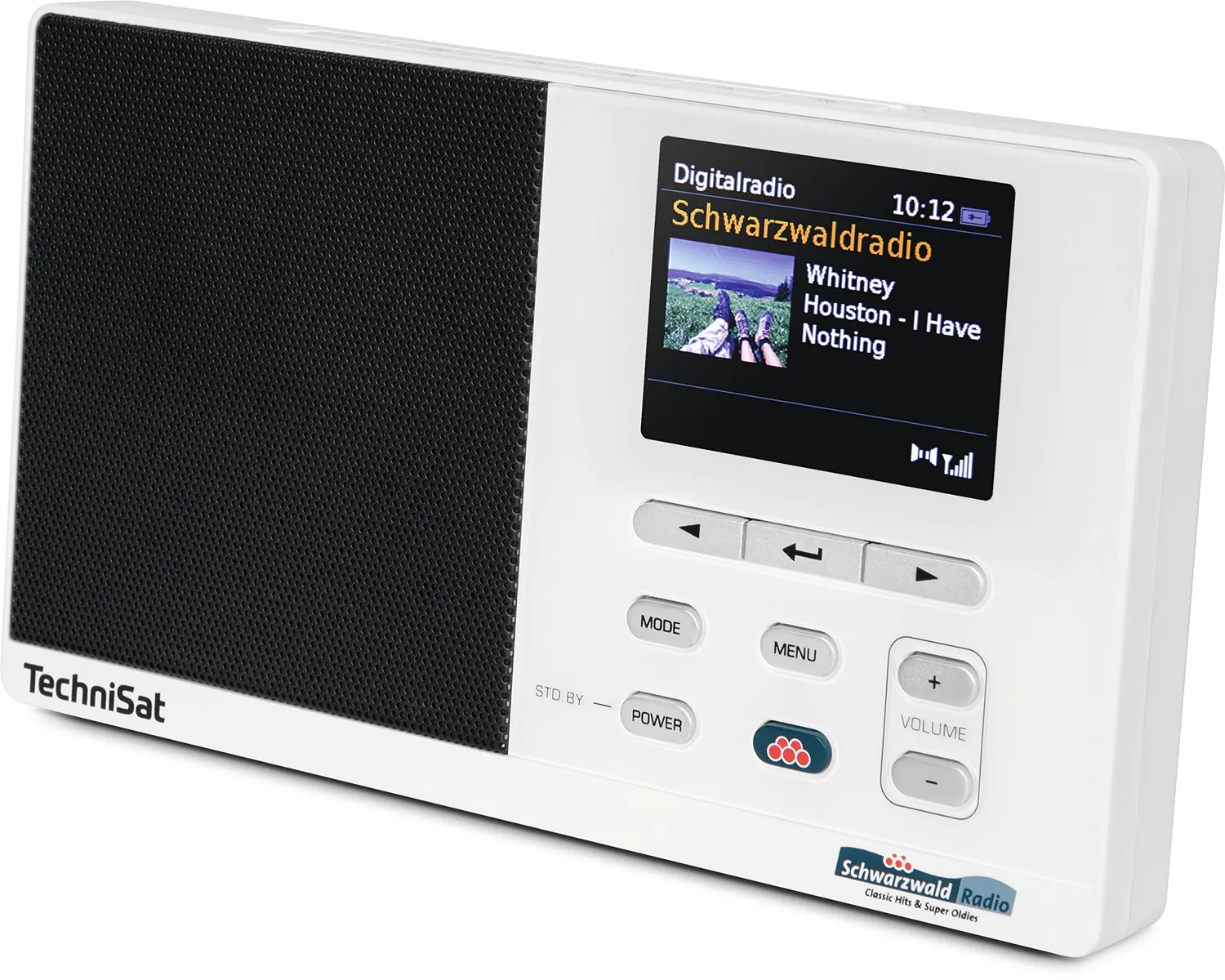TechniSat DIGITRADIO 215 radio portatile nera DAB+ display