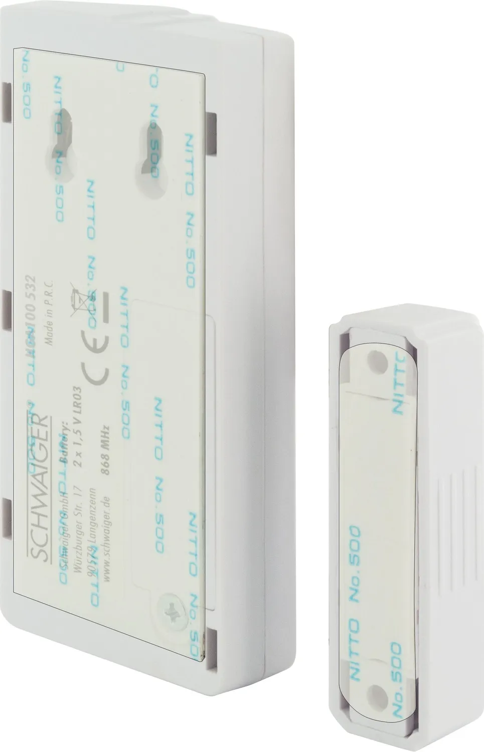 Schwaiger Sensore Porta Finestra Green Guard Bianco