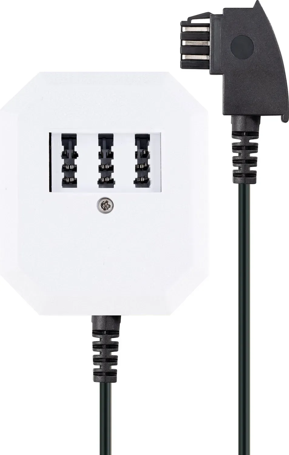 Schwaiger Sdoppiatore Telefonico TAE 4 Vie 0,2 m