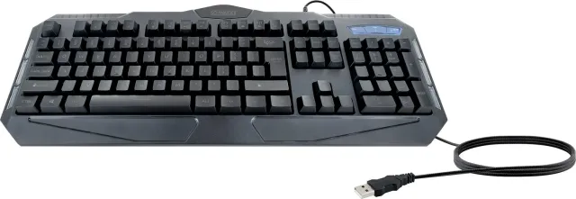 Schwaiger GT200 tastiera gaming retroilluminata