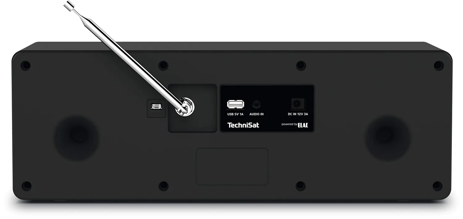 TechniSat DIGITRADIO 3 Radio DAB+ Nera CD Bluetooth 20W