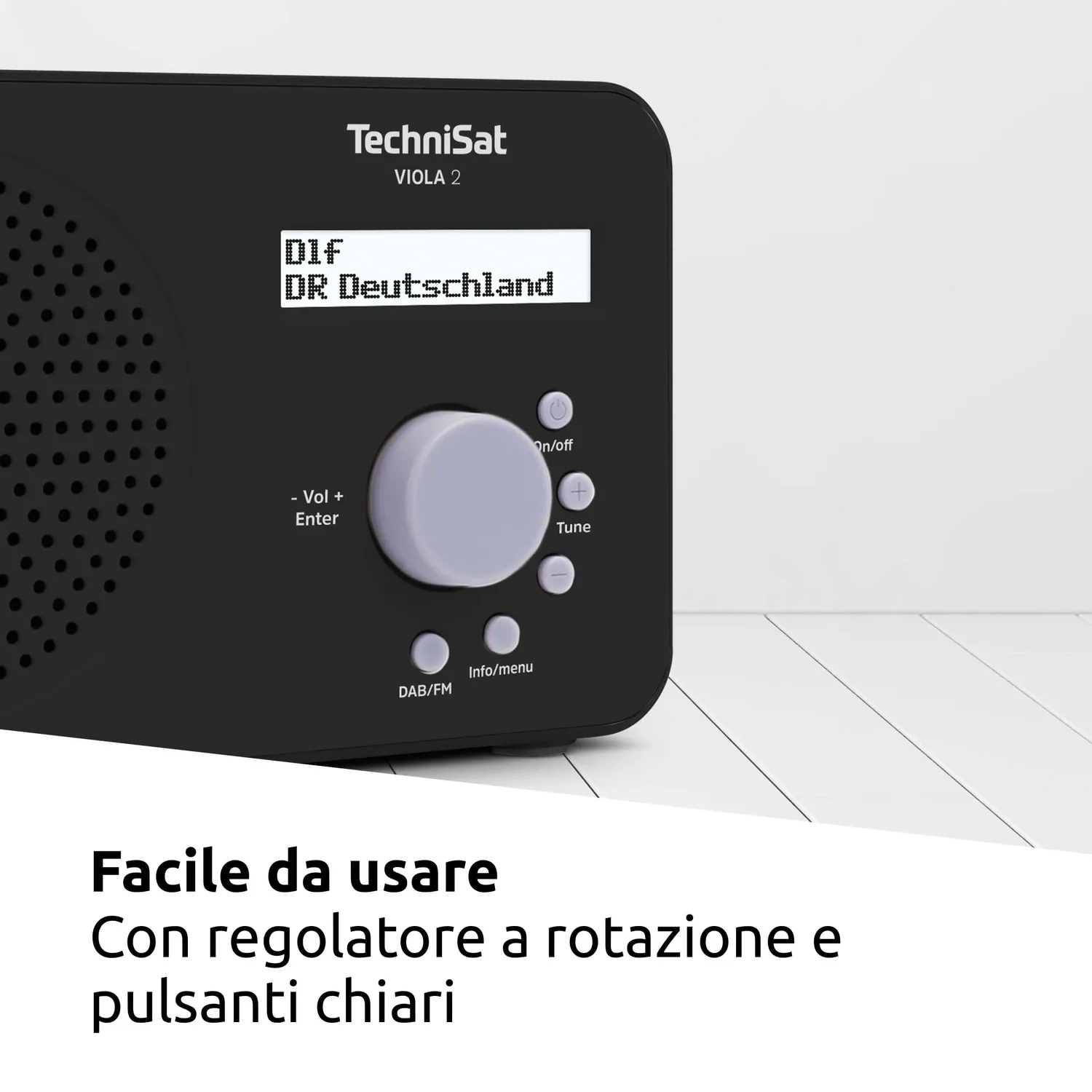 TechniSat VIOLA 2 radio portatile a batterie mono