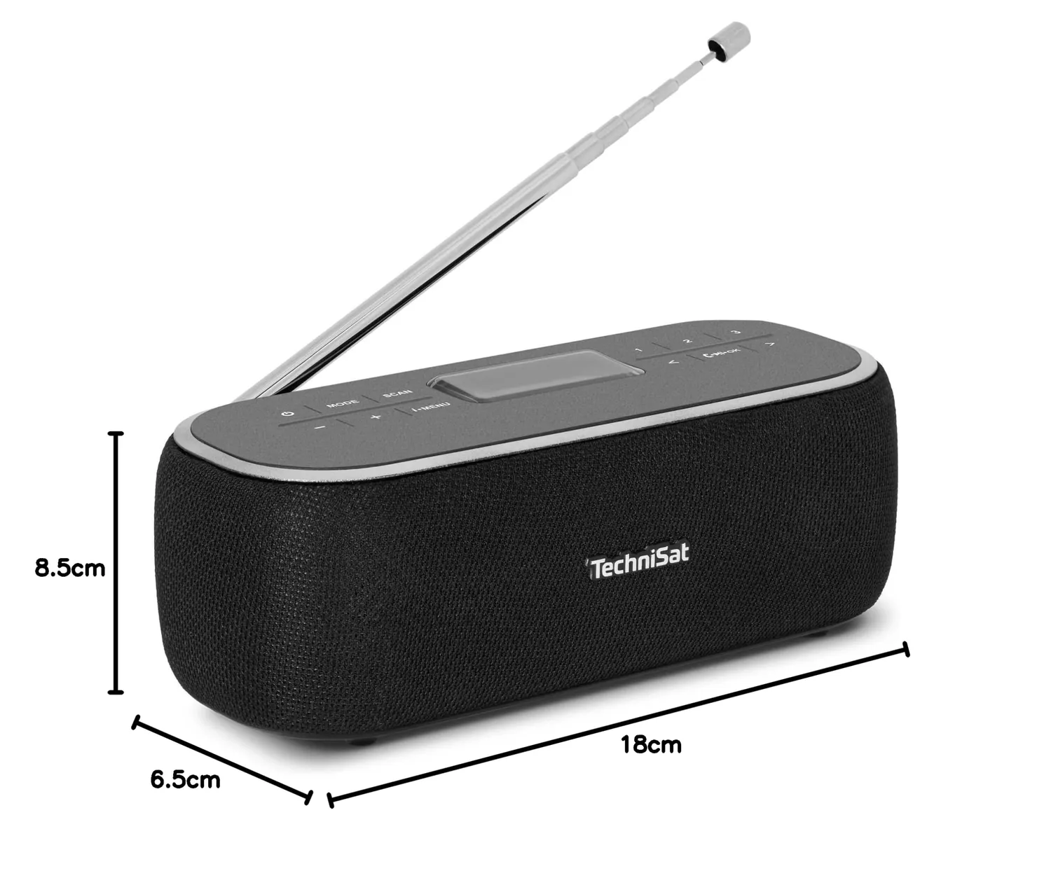 TechniSat Viola BT 1 Altoparlante Bluetooth DAB+ 6W USB-C