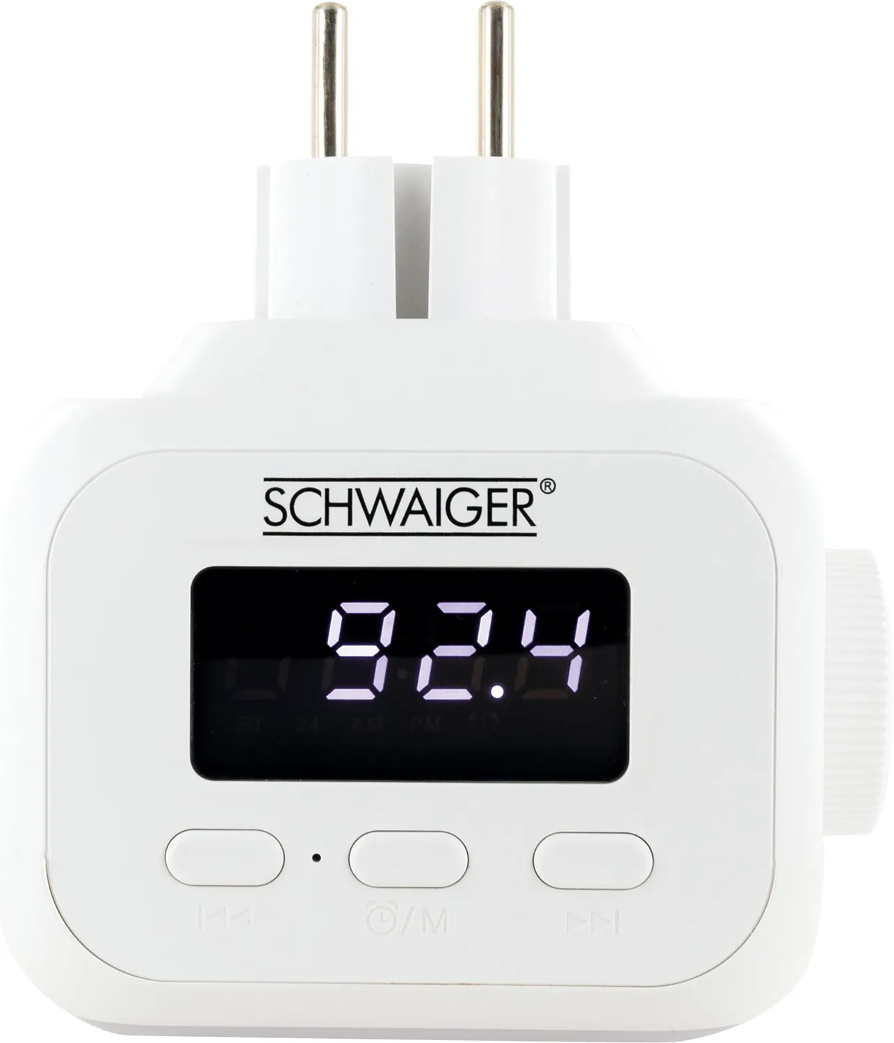 Schwaiger RAFM0100 Radio da presa Bluetooth bianca