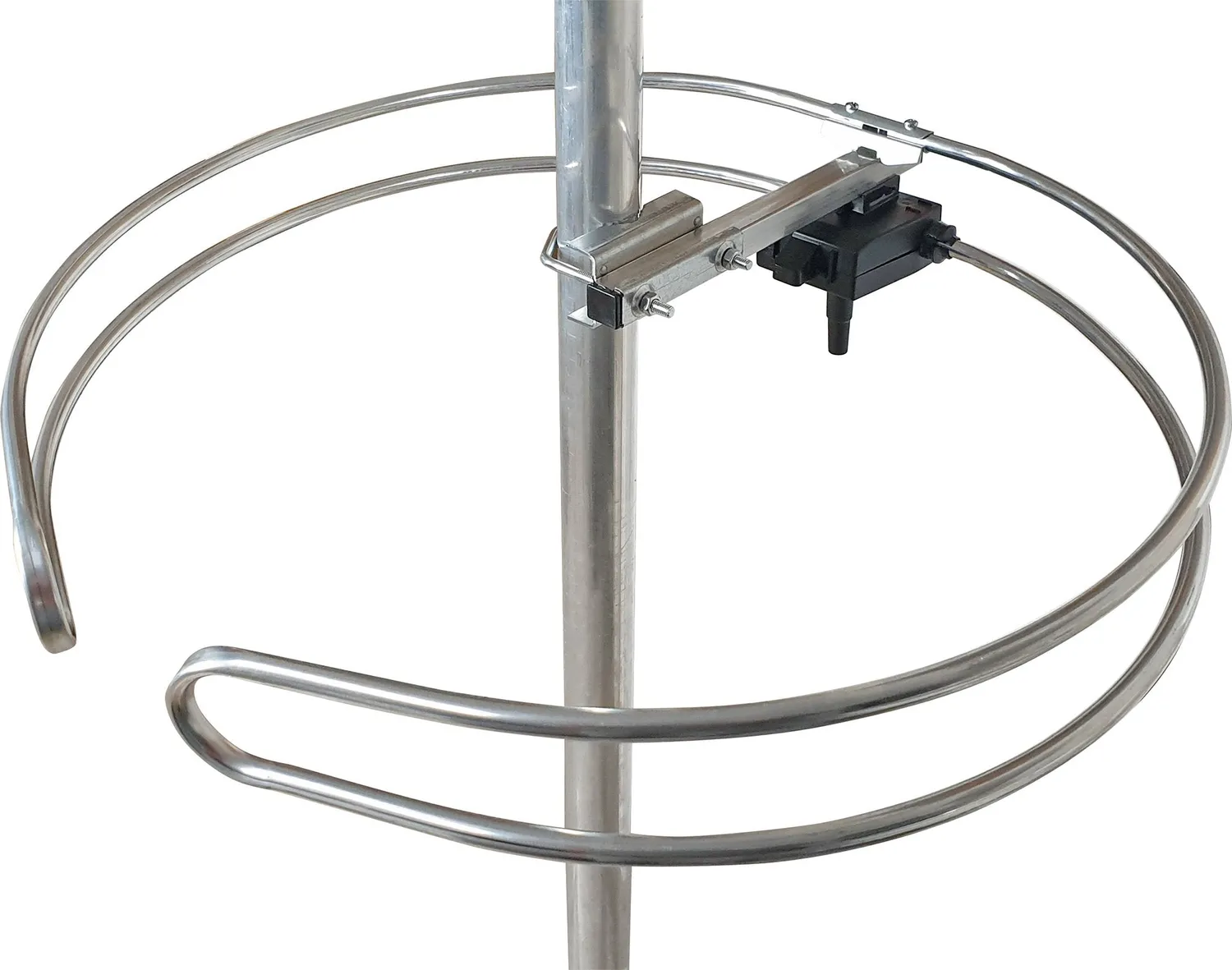 Schwaiger Antenna FM dipolo ad anello da esterno argento