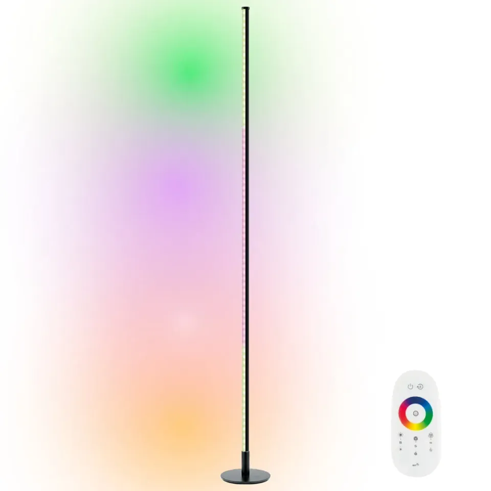 Schwaiger STL358 Piantana LED RGB Dimmerabile Nera