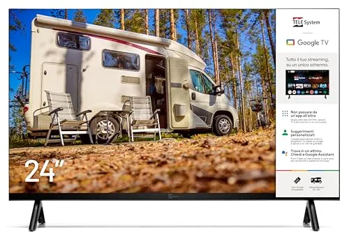 TELE System TS24FL SMG15 Smart TV 24" 12V camper HD