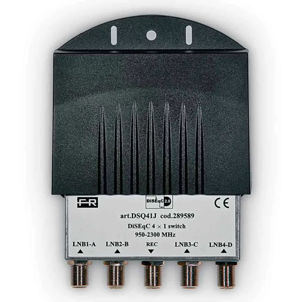Fracarro DSQ41J switch DiSEqC 4 ingressi per parabola