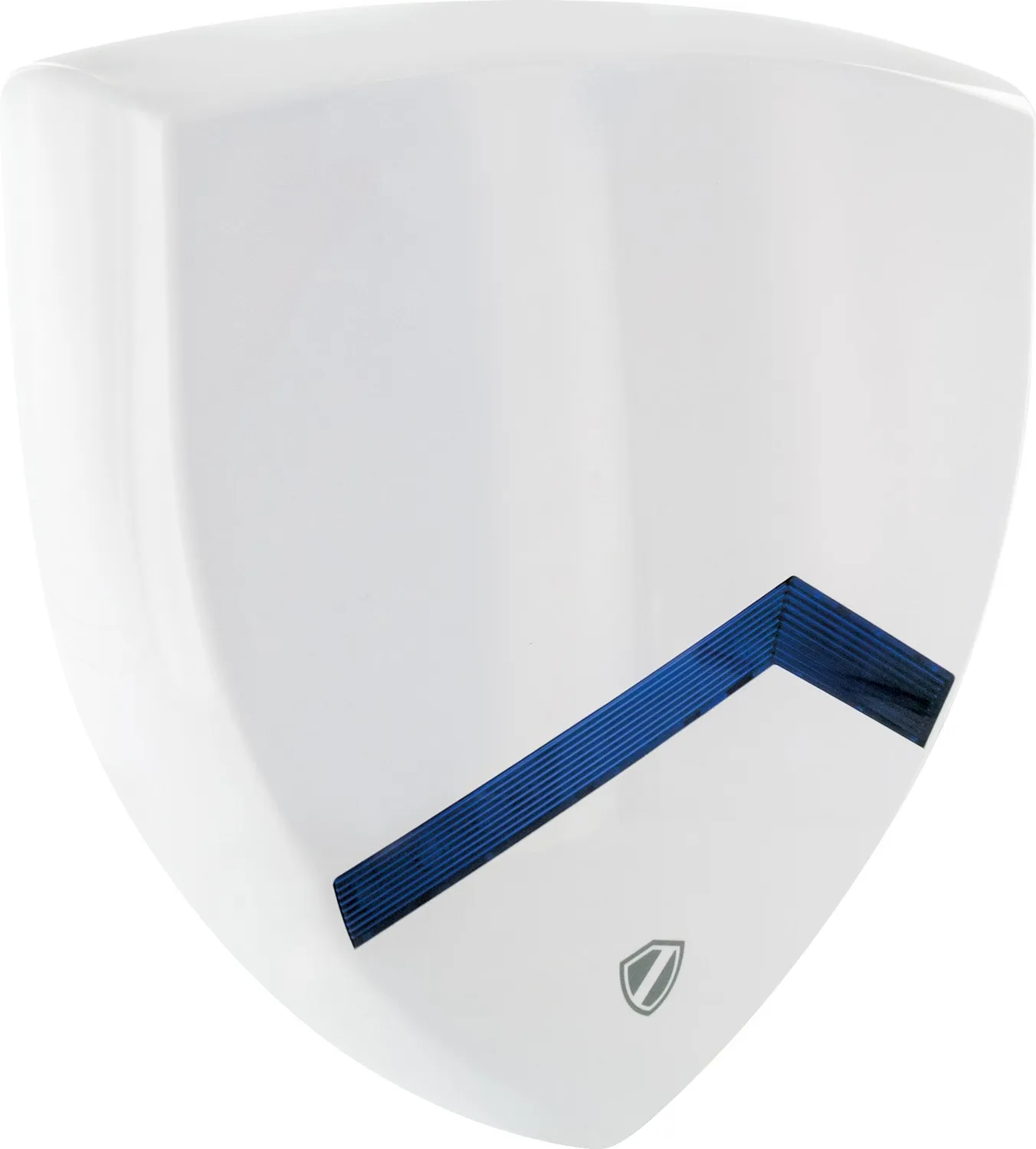 Schwaiger sirena finta da esterno LED blu bianca