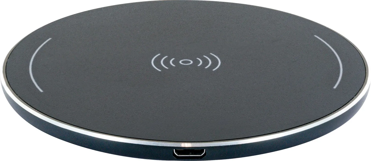 SCHWAIGER Piastra Ricarica Wireless Qi 10W nera