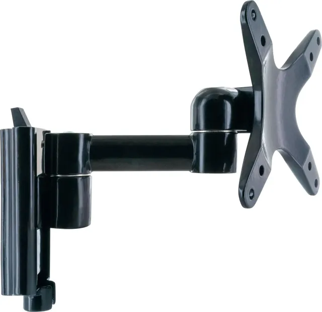Schwaiger Supporto TV a Muro Snodato 13-30" VESA 100 Nero