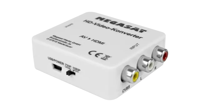 Megasat HD Video Konverter convertitore AV-HDMI TV
