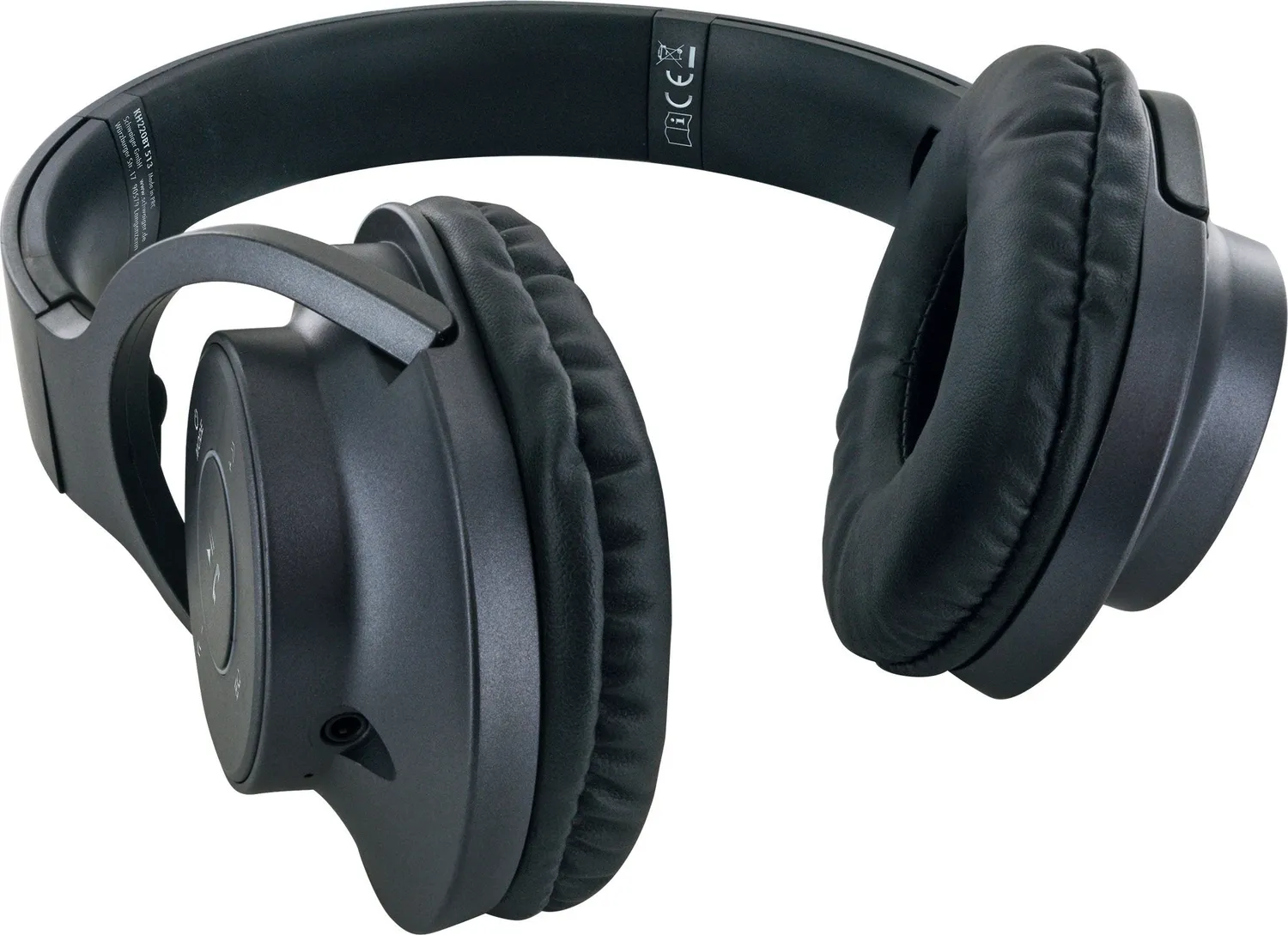 SCHWAIGER Cuffie Bluetooth Archetto Microfono Nere 8h