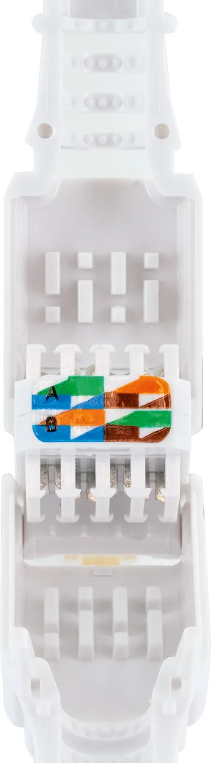 Schwaiger Connettori Rete RJ45 Cat 5e Senza Attrezzi 2 Pezzi