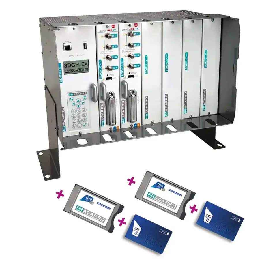 Fracarro KIT 11-tivù S kit hospitality 8 mux