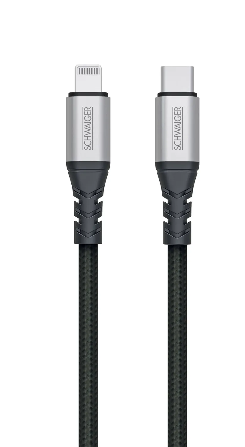Schwaiger Cavo USB-C Lightning 1,2 m Nylon