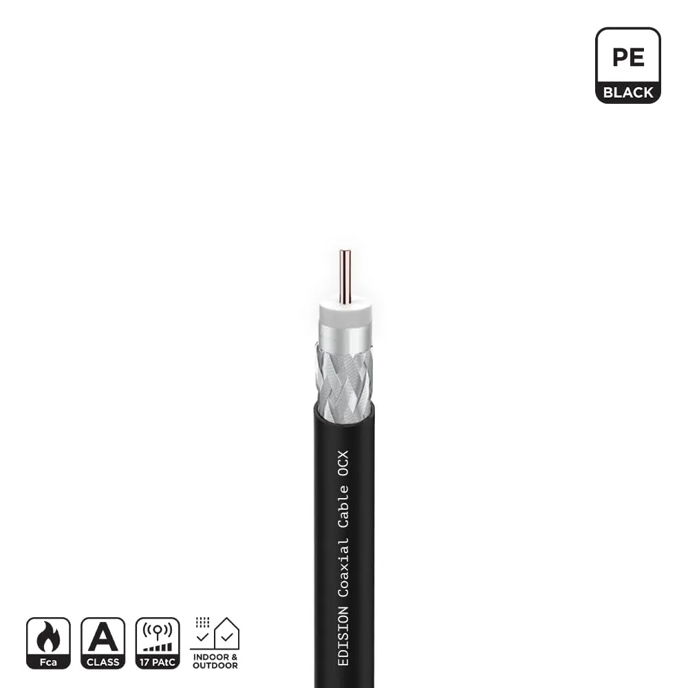 Edision OCX-50 cavo coassiale SAT 50m classe A