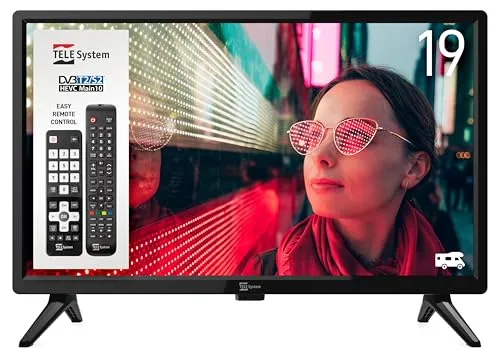 TELE System PALCO19 LS13 TV 19" camper 12V tivusat
