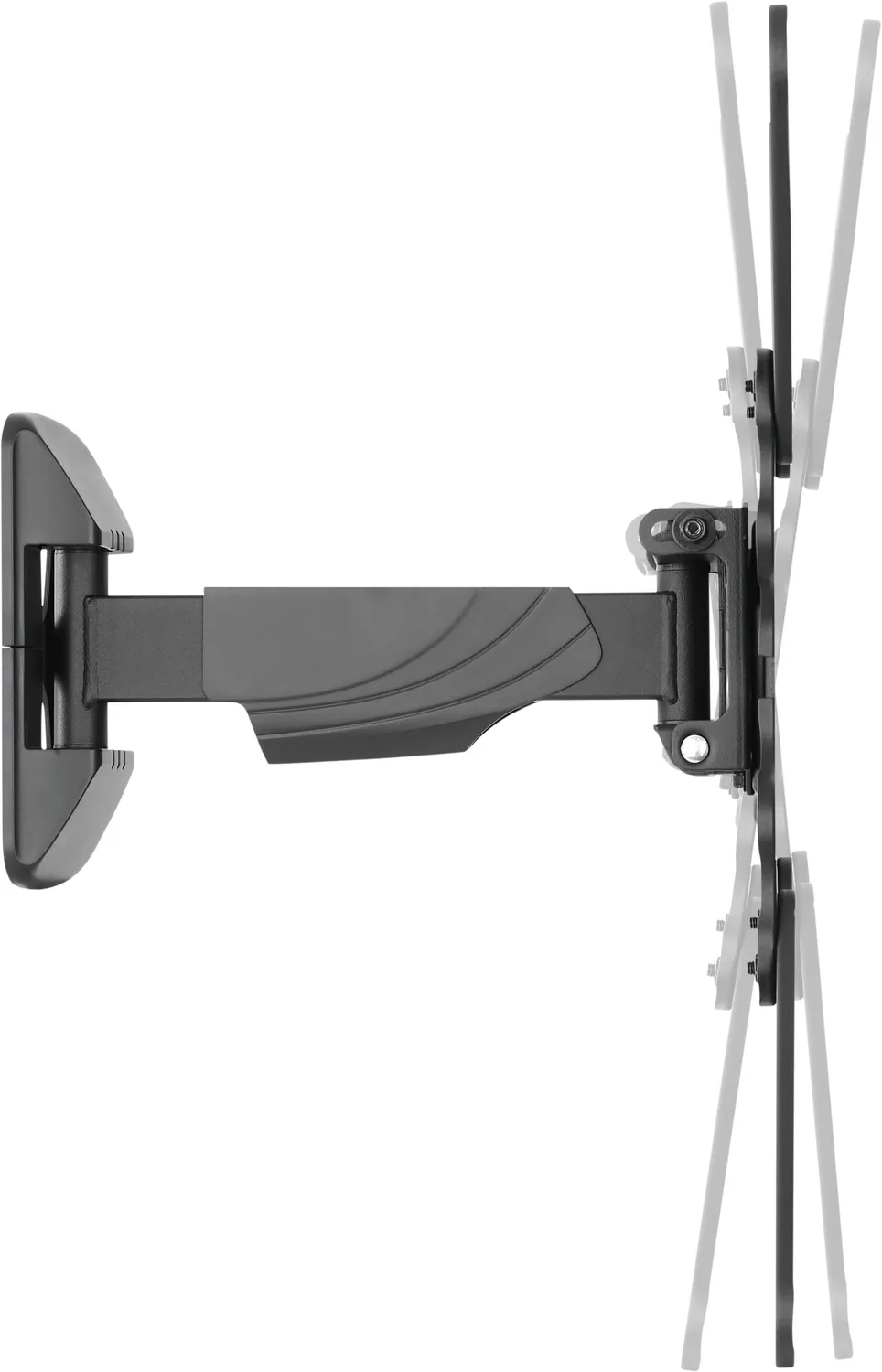 Schwaiger supporto TV 23-75 pollici snodato nero