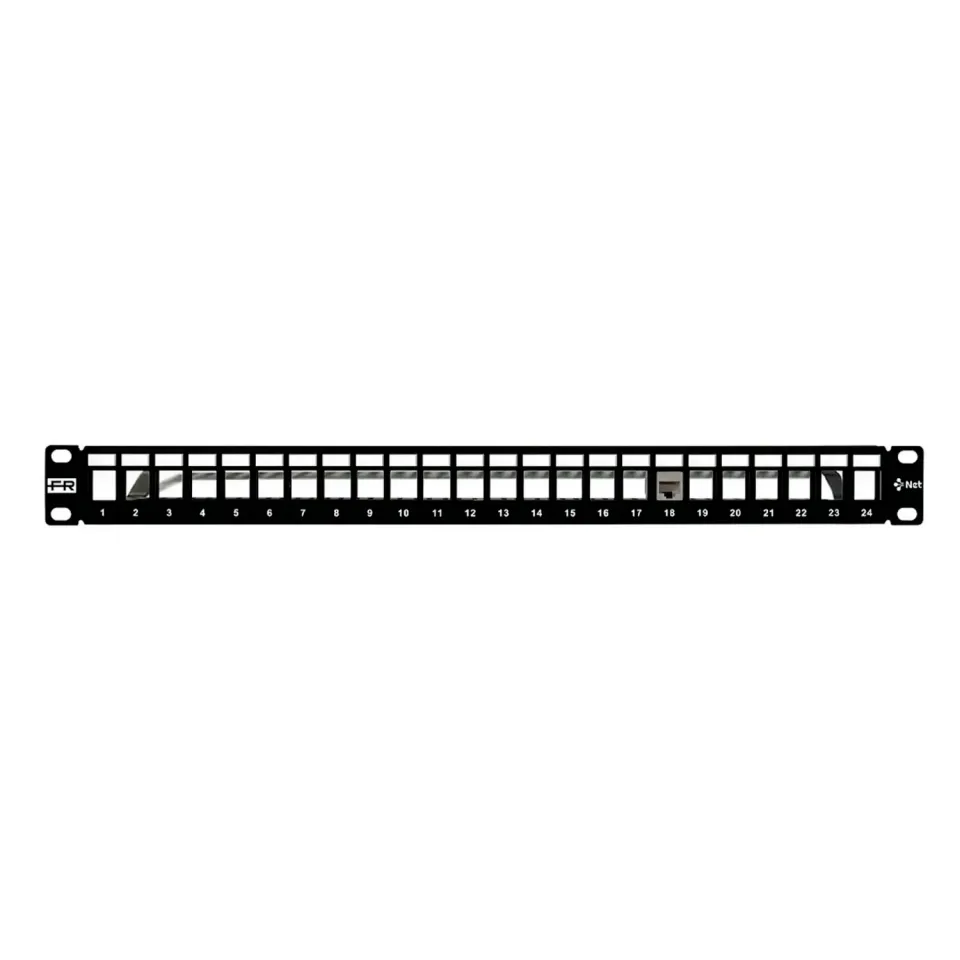 Fracarro RJB24IR Patch Panel 24 Prese RJ45 da Rack