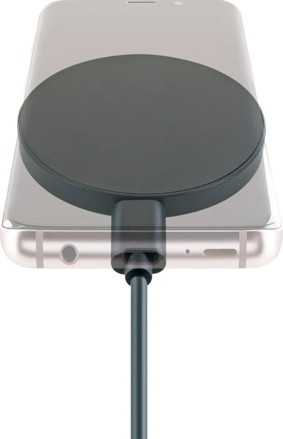 SCHWAIGER Caricatore Wireless Magnetico Qi 10W nero USB-C