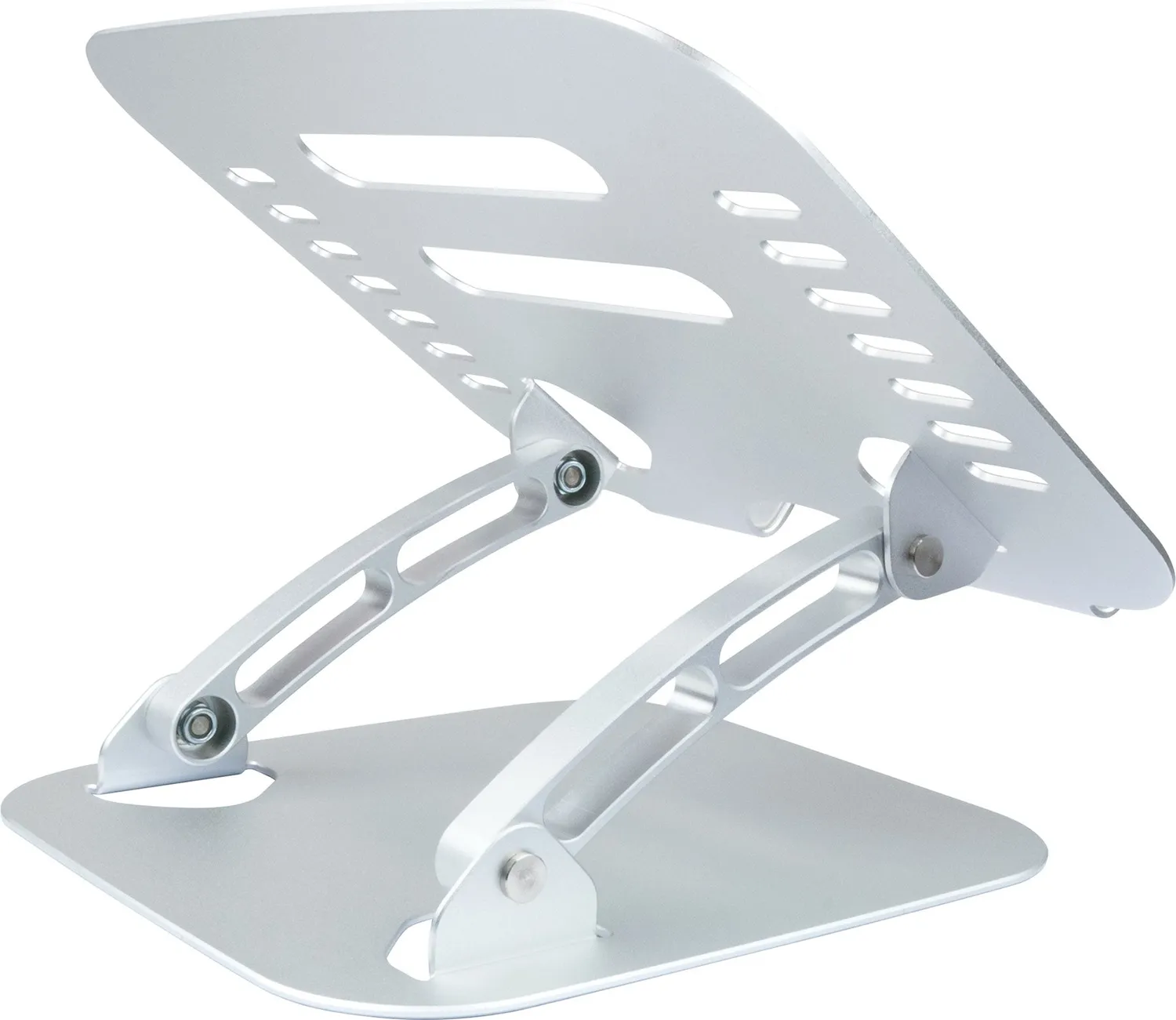 Schwaiger Supporto Laptop Pieghevole Alluminio argento