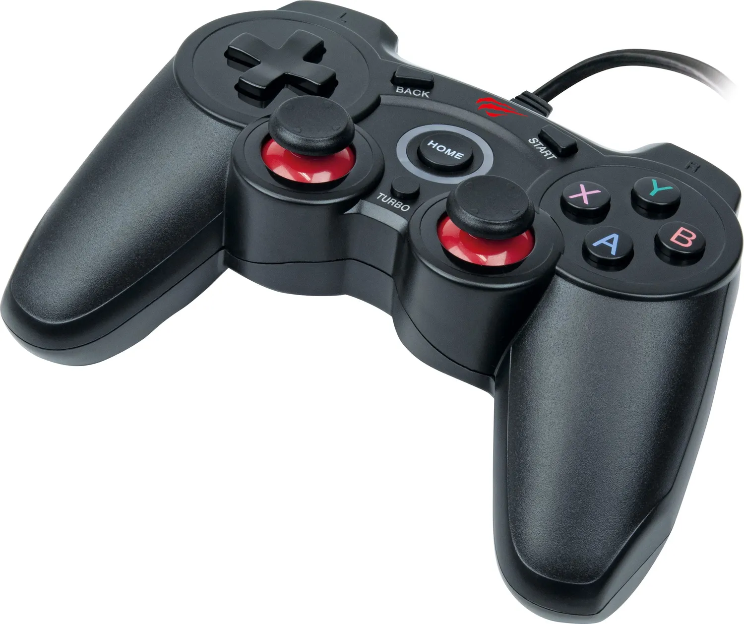 Schwaiger controller gaming USB PC PS3 Android nero