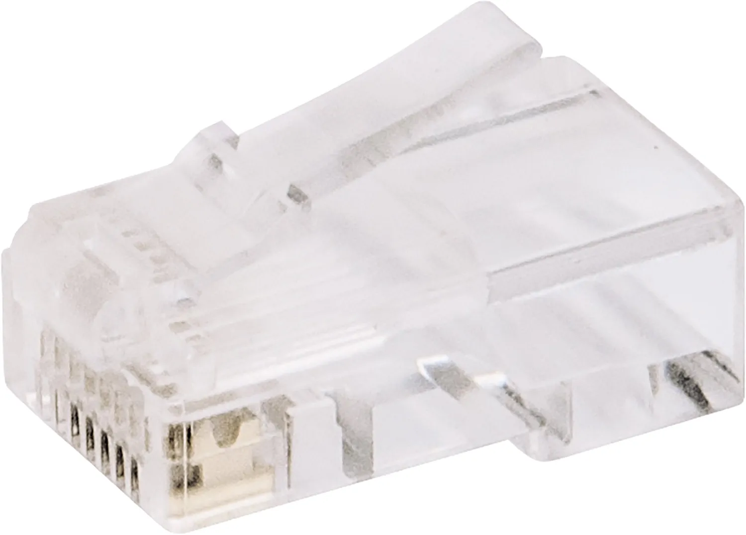 SCHWAIGER Spine Western RJ45 8P8C Set 4 Pezzi Trasparenti