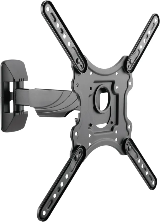 Schwaiger supporto TV 23-75 pollici snodato nero
