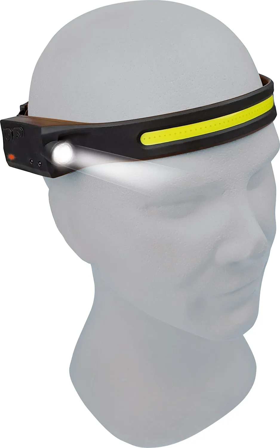 Schwaiger Torcia Frontale LED Ricaricabile USB-C 300 lm