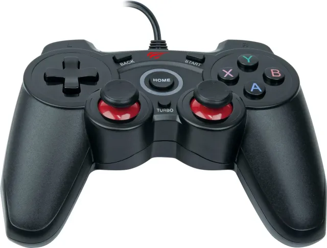 Schwaiger controller gaming USB PC PS3 Android nero