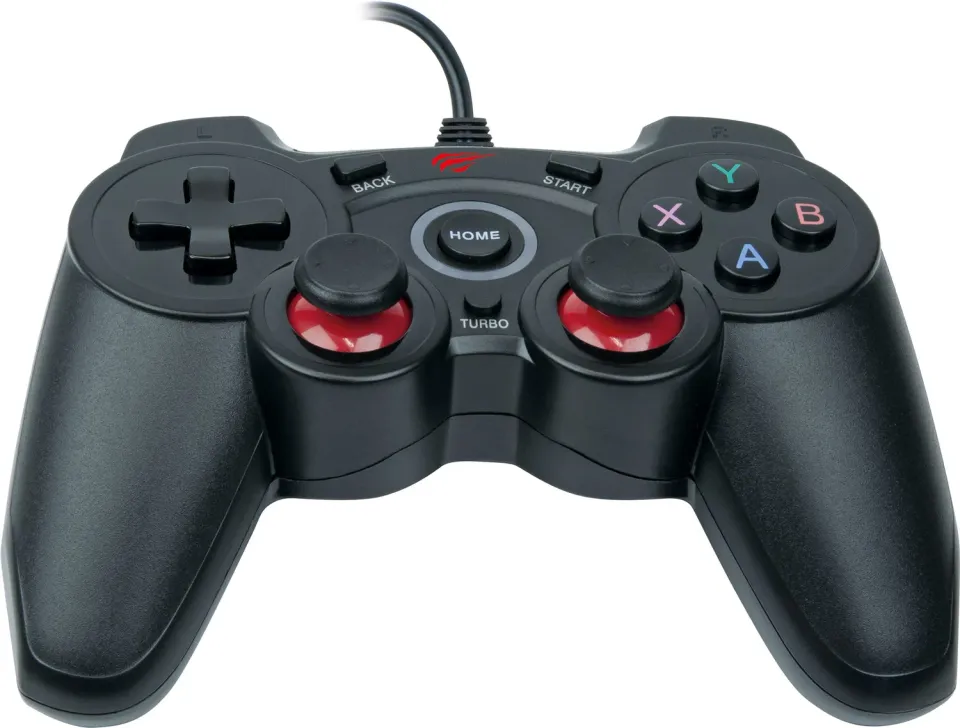 Schwaiger controller gaming USB PC PS3 Android nero