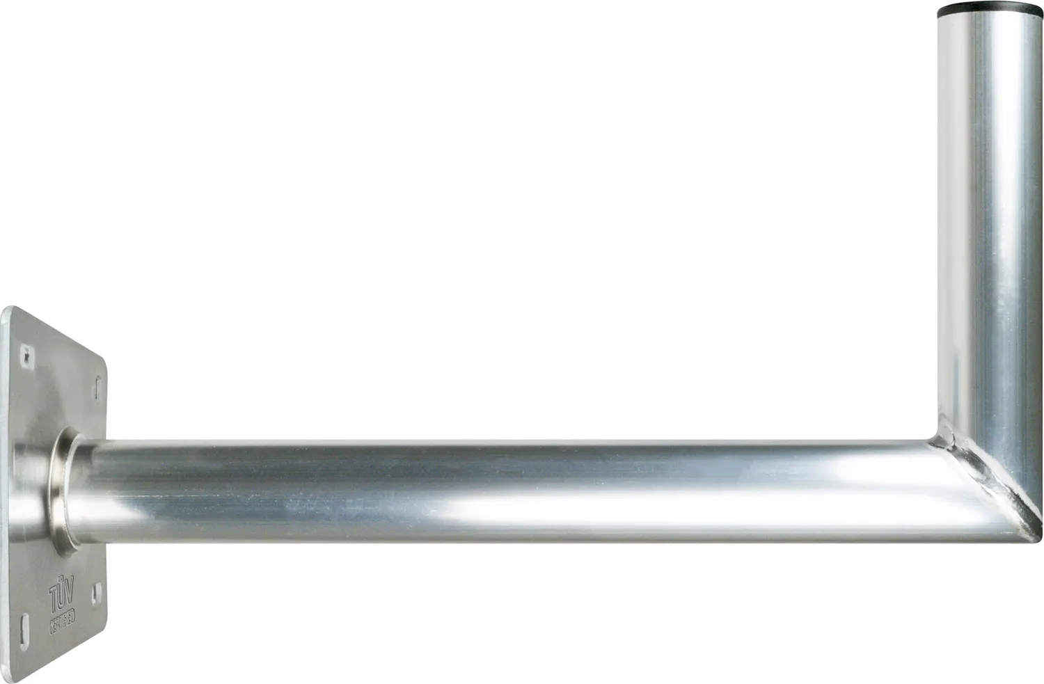 Schwaiger supporto a parete parabola alluminio 45 cm argento