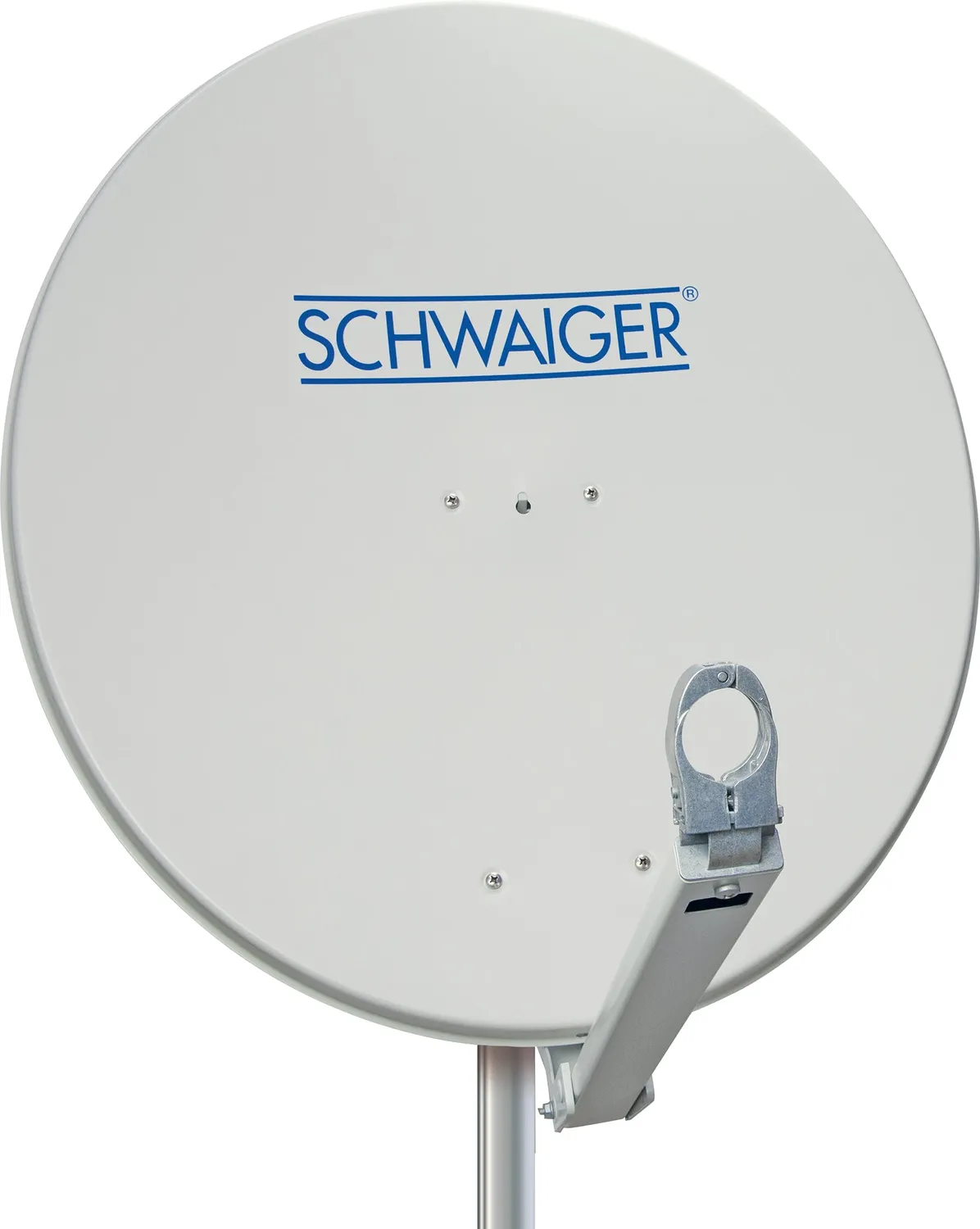 Schwaiger parabola offset 75 cm antracite alluminio