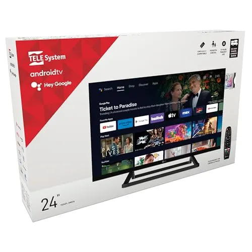 TELE System TS24FL SMG14 Smart TV 24" Android 12V camper