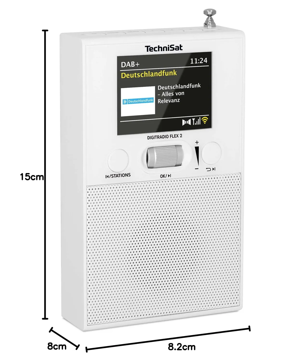TechniSat DIGITRADIO FLEX 2 Radio DAB+ da Presa Bluetooth